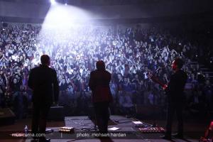 گزارش تصویری از کنسرت پرشور گروه سون در برج میلاد تهران - 1