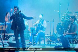 گزارش تصویری از کنسرت علی اصحابی در اریکه ایرانیان