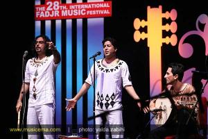 گزارش تصویری از اجرای پرشور گروه موسیقی لیان در جشنواره