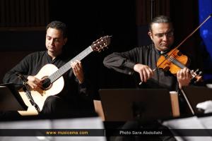 اجرای موسیقی کریستف رضاعی (موسیقی و تصویر) - هفته موسیقی تلفیقی تهران - 29 اردیبهشت 1395