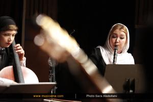 اجرای موسیقی کریستف رضاعی (موسیقی و تصویر) - هفته موسیقی تلفیقی تهران - 29 اردیبهشت 1395