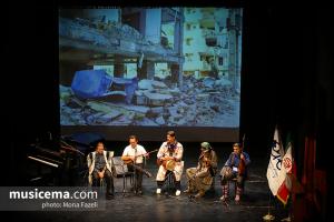 گردهمایی اهالی موسیقی در حمایت از زلزله‌زدگان غرب کشور