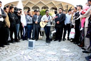 اجرای خیابانی مجید خراطها