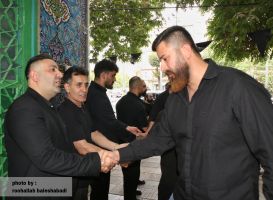 مراسم ترحیم محمود گلمحمدی