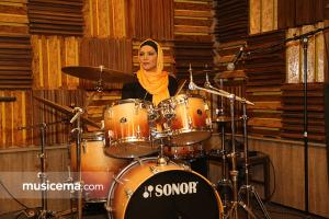 تمرین گروه صبا محمدی برای کنسرت 24 اردیبهشت