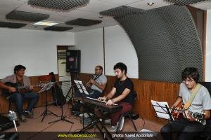 تمرین شهاب رمضان و گروهش برای کنسرت خرداد 1394