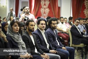 نشست خبری پروژه «سی» اثر همایون شجریان و سهراب پورناظری - 28 خرداد 1396