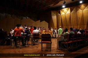 تمرین کنسرت آنسامبل مسایا تمرین کنسرت آنسامبل مسایا